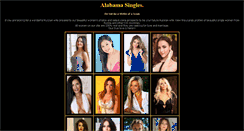 Desktop Screenshot of alabama-singles.com
